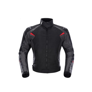 Chaqueta de Motociclismo de Diseño Superior para las 4 Estaciones, Resistente al Viento, Textil Cordura Estampada, Talla Grande, Diseño Original - Product Image 1
