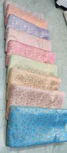 Tela de brocado de Jacquard para ropa de niñas Tela decorativa de primera calidad lista para envío al por mayor para exportadores y boutiques - Product Image 2