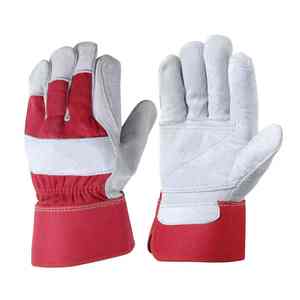 Gants de gréeur en cuir de vachette robustes Conception personnalisée pour la sécurité industrielle Vente en gros du fabricant direct d'usine - Product Image 5