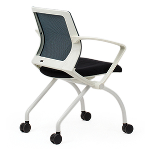 Silla de Oficina Moderna con Ruedas Smart GXVP68020, Altura Ajustable, Reposacabezas con Masaje, para Oficina en Casa, Dormitorio, Espuma, Tela, PP, Aluminio, PU - Product Image 3