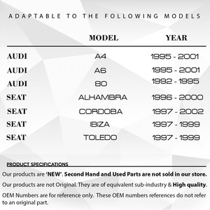 Tapón de la Tapa del Motor para VW Passat, Audi A4, Seat Ibiza - Product Image 4