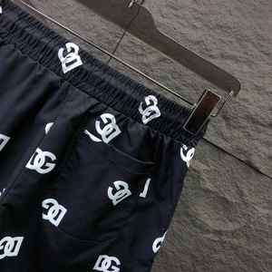 Pantalones cortos informales de poliéster para hombre, pantalones cortos de malla sólidos de talla grande con estampado de gimnasio para correr en la playa y la playa, logotipo personalizado, OEM - Product Image 2