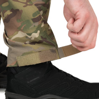 Pantalon de terrain homme toutes saisons P1G en nylon respirant, tissu extensible durable, design multi-poches, camouflage 'VENTUS' détectable par les aiguilles