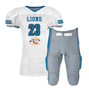 Uniforme de football américain de haute qualité, personnalisé, dernier design, respirant, séchage rapide, 100% polyester, unisexe, adulte, 240g, sport - Product Image 3
