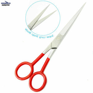 กรรไกรตัดผมมืออาชีพสำหรับร้านตัดผม ขนาด 12.7 ซม. สแตนเลส ปลอดภัยต่อสิ่งแวดล้อม - Product Image 1