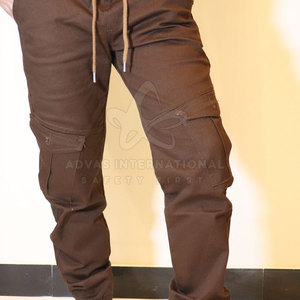 Pantalones Cargo de talla grande para hombre, uso al aire libre, pantalones Cargo para hombre, ropa de entrenamiento, pantalones Cargo de algodón 100% - Product Image 6