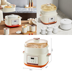 Congee cucinare una pentola di ceramica stufata in una pentola a tenuta stagna, cucina a casa completamente automatica, cottura della zuppa - Product Image 1