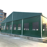 Tentes à structure profilée en aluminium Tente d'entrepôt industrielle à usage intensif de grande taille pour l'extérieur Tente pour l'industrie