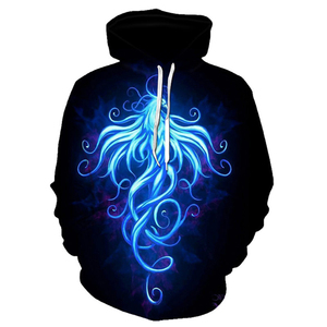 High Quality 100% Cotton Winter Pullover Hoodie with Pocket Design Breathable <b>Fabric</b> Custom 3D Embossed Logo for Men - Product Image 3