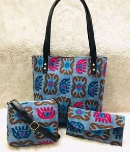 Cotton Printed Reusable Shopping Carry <b>Bag</b> Sustainable Fabric Tote Manufacturer India - Product Image 1