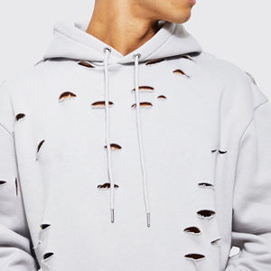 Lightweight Quick Dry <b>Men</b> Distressed <b>Hoodies</b> High Quality Made <b>Men</b> Distressed <b>Hoodies</b> in Stock - Product Image 6