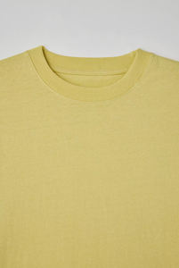 Camiseta gráfico con estampado de algodón 100% liso suave de alta calidad con colores personalizados, Camiseta corta recortada de gran tamaño con hombros caídos bordados - Product Image 3