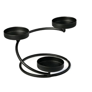 เชิงเทียนโลหะสไตล์วินเทจตกแต่งบ้านต้นคริสต์มาส - Product Image 5