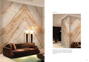 Azulejos de pared de porcelana brillante de primera calidad Tamaño personalizado 1200x3200 1200x2800 800x2400 Formato grande Acabado de alto brillo Calidad de exportación - Product Image 2