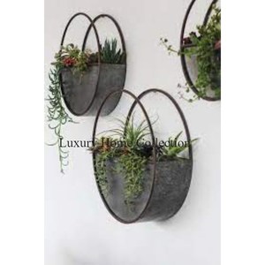 Handmade Copper Garden Ware <b>Pots</b> <b>Long</b> Shape Deep Flower Display Planters Home Decor Designer Garden Planter for Indoor Outdoor - Product Image 5