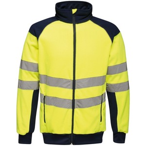 Chaqueta de Alta Visibilidad con Forro Polar Naranja, Sudadera de Seguridad Reflectante para Trabajo, Chaquetas con Forro Polar para Trabajo de Invierno al por Mayor OEM - Product Image 6