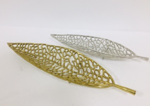 Plato para servir hojas de gran venta para el hogar, Hotel y restaurante, vajilla, plato de hojas decorativo con calidad superior, te hace la cocina - Product Image 3