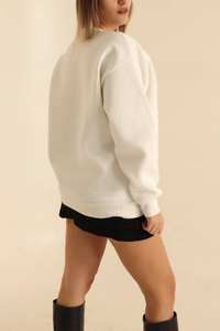 Nouveau femmes sweat pull arrivée femmes sweat dans différents Styles logo personnalisé sweat pour les femmes - Product Image 3