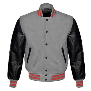 Chaqueta Universitaria de Invierno Gruesa con Cuello Alto y Logotipo Frontal en Lona Vintage de Primera Calidad, Diseño Más Reciente, Estilo Letterman de Béisbol 2026 - Product Image 3