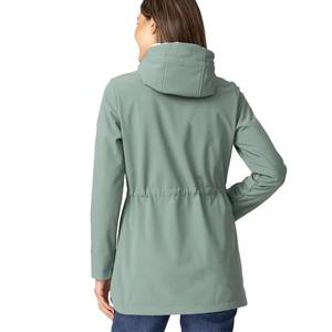 Chaqueta Softshell Impermeable de Color Sólido Personalizada de Alta Calidad para Mujer, Ropa de Calle, Chaquetas Softshell Ligeras para Exteriores - Product Image 6