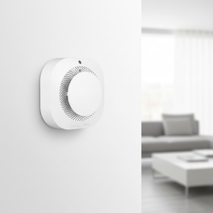 Détecteurs de fumée en plastique à haut niveau sonore Alarme incendie Télécommande sans fil 433,92 MHz Certifié CE Portée de 200 m Maison intelligente - Product Image 4