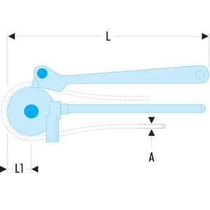 Pince à cintrer les tubes Facom de qualité supérieure pour un cintrage et un redressage efficaces des tubes - Product Image 2