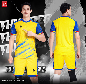 Gran oferta, alta calidad, buen precio, personalizable, 100% poliéster, estampado de transferencia de calor, camiseta de fútbol, ropa de fútbol, equipo Unisex - Product Image 4