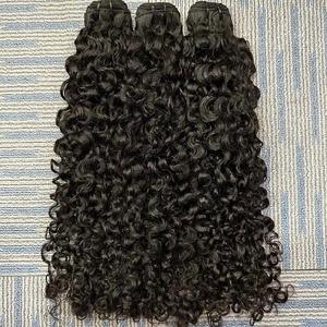 Cheveux humains vierges vietnamiens Cuticule alignée Cheveux bruts bouclés - Product Image 5