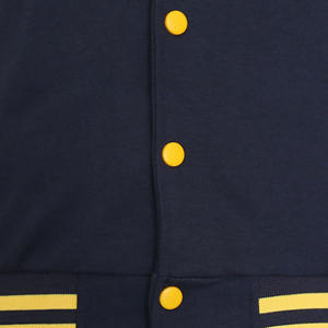 2004 veste universitaire de Baseball en cuir PU personnalisée pour hommes haute rue décontracté hiver laine corps OEM lettre motif Service fini - Product Image 3