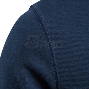 Sudadera de invierno de algodón 100% de alta calidad para hombre, transpirable, patrón sólido, logotipo personalizable, venta en línea para sudaderas con capucha, sudaderas - Product Image 4