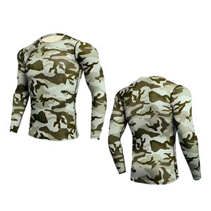 Camiseta de Compresión para Hombre de Alta Calidad, Manga Larga, Ajustada, Suave, Antiarrugas, Fabricada en Fábrica - Product Image 4