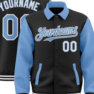 แจ็คเก็ต Byron ปกสองสีขาวดำแบบปรับแต่งได้ - Product Image 6