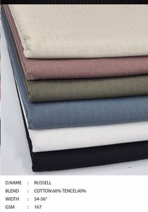 Tela de algodón de 55/56 de ancho, tela tejida elástica para pantalones, mallas y vestidos de 120/150/M, estilo de costilla lisa, precio al por mayor - Product Image 3