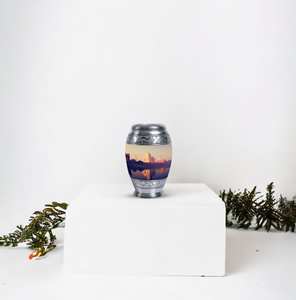 Taj Mahal Scenic Urn for <b>Ashes</b> Personalized Decorative <b>Keepsake</b> Modern Adult Burial Adult Memorial Urn for Human <b>Ashes</b> <b>Keepsake</b> - Product Image 4