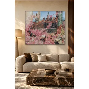 Fida Alma-Tadema Les roses d'Héliogabale Impression sur toile - Product Image 1