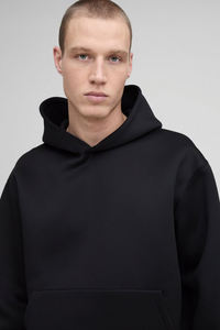 Nouveau design Survêtement vierge 100% coton Pantalon évasé avec logo personnalisé et survêtement à capuche pullover pour hommes - Product Image 3