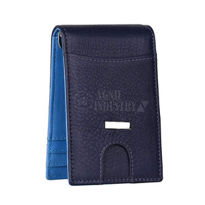 2025 High Quality Pakistan Manufactured Men <b>Genuine</b> <b>Leather</b> <b>Wallets</b> RFID Short Breathable Comfortable Lightweight Wholesale - Product Image 1