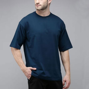 เสื้อยืดโชว์ไหล่สำหรับผู้ชายผลิตจากผ้าฝ้ายโพลีเอสเตอร์คุณภาพสูง - Product Image 1