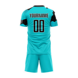 Kits d'uniformes de football unisexes de haute qualité Meilleurs prix Sublimation France Jersey Top Sportswear Polyester Comprend le nom des adultes - Product Image 5