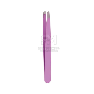 Pinza Multiusos para Cejas y Vello Encarnado, Uso en Salón y en Casa, Punta Inclinada para una Depilación Precisa - Product Image 1