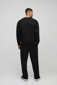 Sudadera con estampado de licencia de gran tamaño negra sostenible de alta calidad, novedad, sudadera de mezcla de algodón personalizada a precio de fábrica - Product Image 6