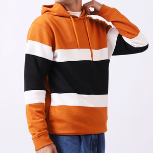 Sweats à capuche tricotés unis et décontractés pour homme grande taille personnalisés Sweats à capuche décontractés pour hommes sweat à capuche léger à manches courtes pour l'été - Product Image 1