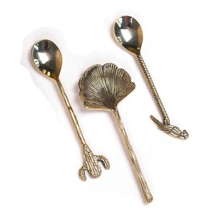 Stainless Steel Set Of 4 Flatware <b>Used</b> In Kitchenware Tabletop Cafe Home Silver Color Plated Cutlery 2 Color Tone Stylish Handle - Product Image 5