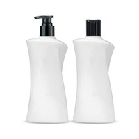 Bouteille unique en plastique PET 300 ml, emballage personnalisé, vente en gros, finition mate, emballage cosmétique léger, sérigraphie