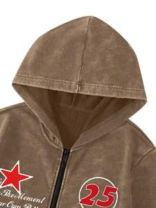 Sudadera con capucha extragrande para hombre, informal, para gimnasio, estilo urbano, gruesa, moderna, para invierno - Product Image 4