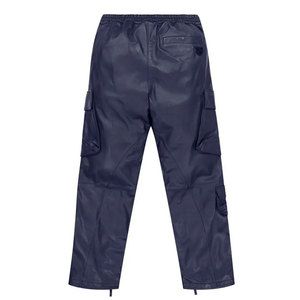 Pantalones Avirex de cuero ligeros para hombre al por mayor, hechos en la mejor calidad, pantalones Avirex de cuero para hombre - Product Image 2