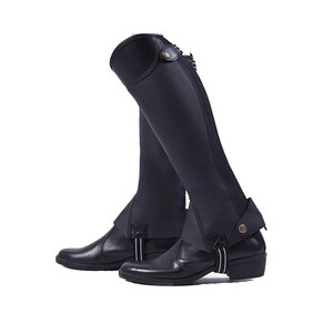 Durable Equestrian Half Chaps For <b>Horse</b> Riding <b>Stable</b> Work Outdoor Riding And Daily Practice - Product Image 1