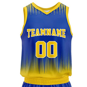 Uniforme de baloncesto de verano ecológico con opción de talla grande Ropa deportiva de poliéster transpirable para la moda atlética del equipo - Product Image 4