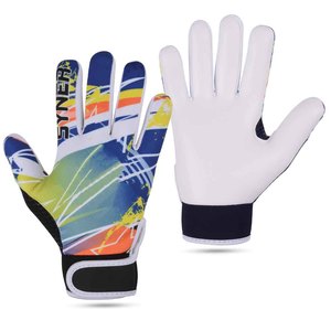 Gants géliques coupe-vent réglables avec fermeture auto-agrippante pour le football GAA, fabriqués au Pakistan, confortables, respirants, en cuir et latex, avec logo. - Product Image 3