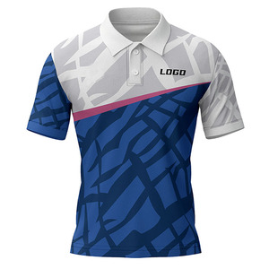 Maillots de football décontractés à manches courtes de mode américaine personnalisée séchage rapide refroidissement 100% coton tricoté pour polos contraste de couleur - Product Image 6